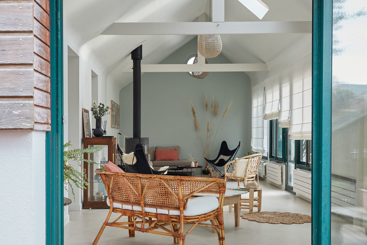 gite grande capacite etel morbihan piece a vivre rdc